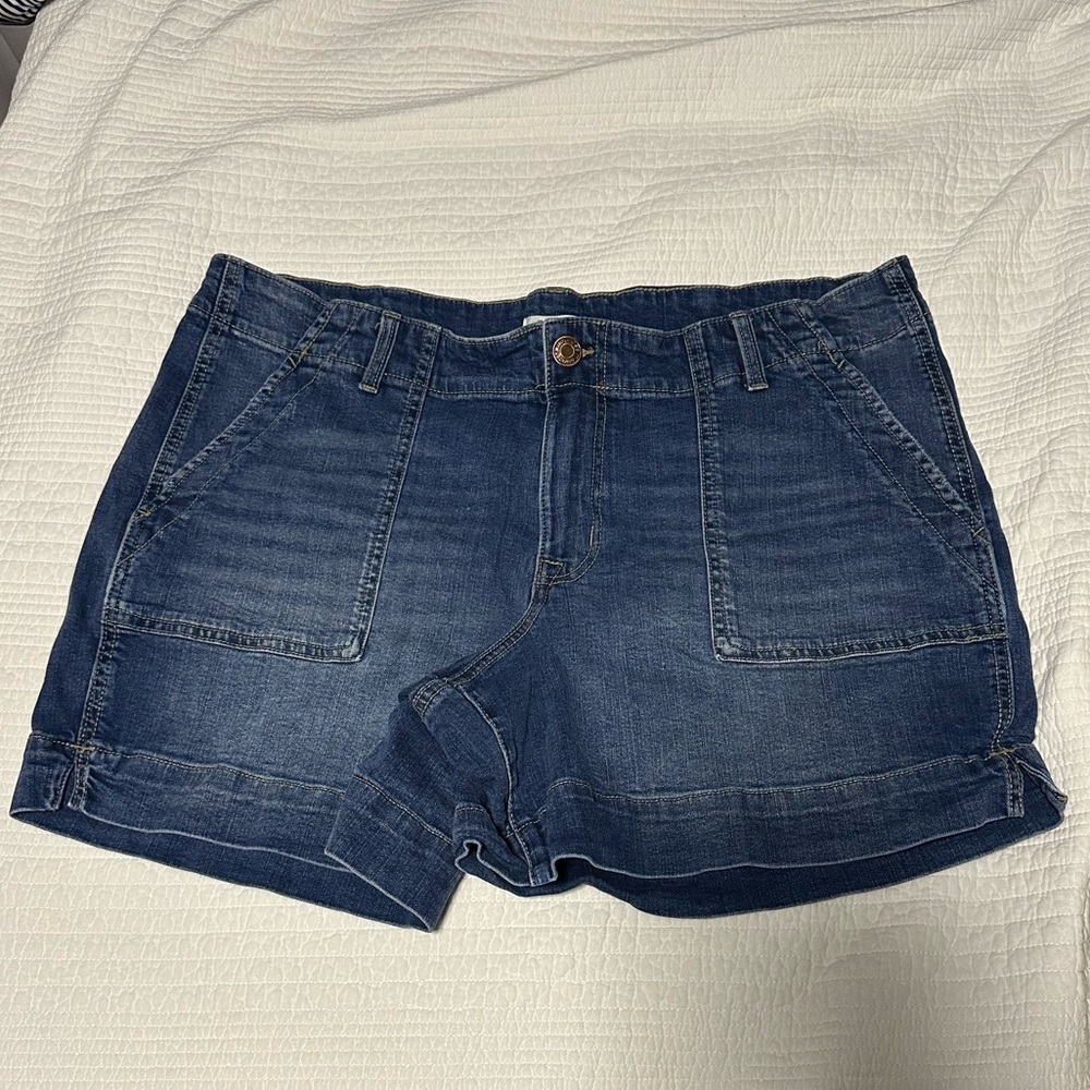 Maurices Blue Jean Shorts